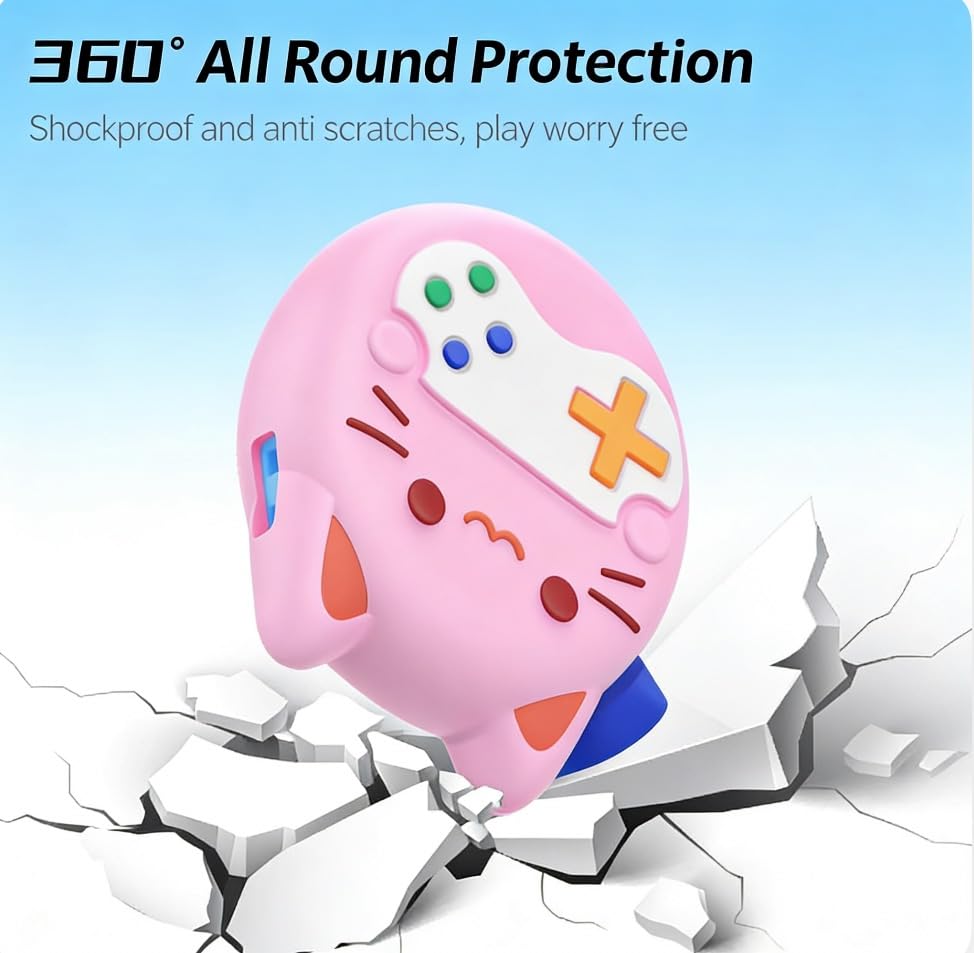 KOIZFF Silicone Cover for Tamagotchi Paradise,Silicone Cover Case for Tamagotchi Paradise Interactive Virtual Pet with Lanyard for Girl boy- Soft
