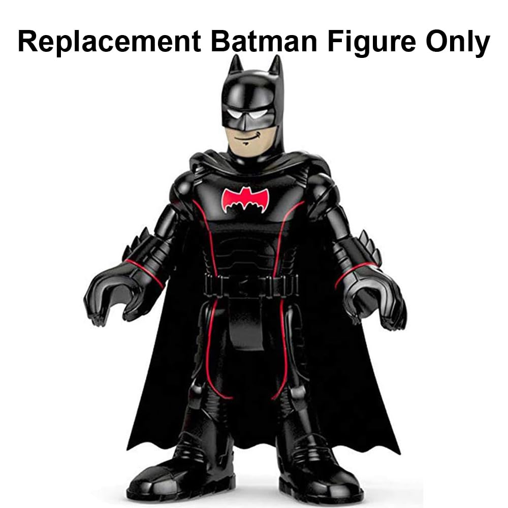 Replacement Parts for Imaginext DC Super FriendsRC Transforming Batbot - DYH09 ~ Replacement Batman Figure