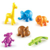 Learning Resources Wild About Animals Jungle Counters - Toddler Counting Toys, Zoo and Safari Animal Figures, Color Sorting Math Manipulatives, Fine