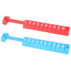 Scoring Table Football Competition Foosball Game Table Soccer Indoor Competitive Mini Tabletop Fun Play 2pcs/Set (Red & Blue)