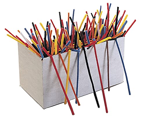 Creativity Street Chenille Stems, 1/8 x 6 Inches, Assorted Colors, Pack of 1000