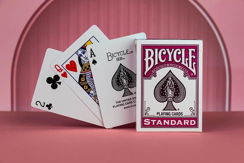 Bicycle - Jeu Rider Back Coloured Deck of Cards, Purple, Small (The United States Playing Card Company 10044868)