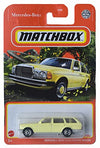 Matchbox Mercedes Benz S123 Station Wagon, 1:64 Scale, Die-cast Metal, Yellow, Car, Children