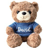 aoemgnj Personalized Teddy Bear with Custom Embroidered Name, 10/12/16 Inch Soft Plush Stuffed Animal, Valentine's Day Birthday for Girlfriend