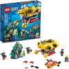LEGO City Ocean Exploration Submarine 60264, with Submarine, Coral Reef Setting, Underwater Drone, Glow in The Dark Anglerfish Figure and 4 Explorer