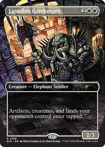 Magic: The Gathering Secret Lair Featuring: Kevin Eastman (Colors) Non-Foil Edition