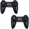 2Pcs Dollhouse Miniature Gamepad Model Game Controller, Funny Gamepad Model, 1:12Dollhouse Decor Accessories