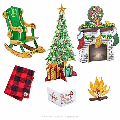The Elf on the Shelf Scout Elves at Play Cozy Christmas Story Time (Rocking Chair) Elf not Included