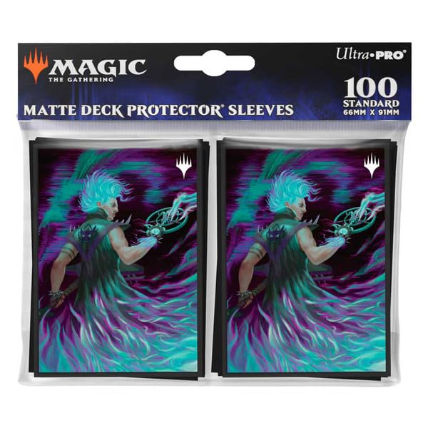 Ultra Pro ULP38664 Deck Protector - Magic the Gathering - Aetherdrift - Winter Cursed Rider - Pack of 100