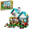 LEGO Creator 3 in 1 Cozy House Building Toys - Toy Figures & Pretend Play Playsets for Boys & Girls, Ages 8+ - 3 Building Options - Gift for Birthdays