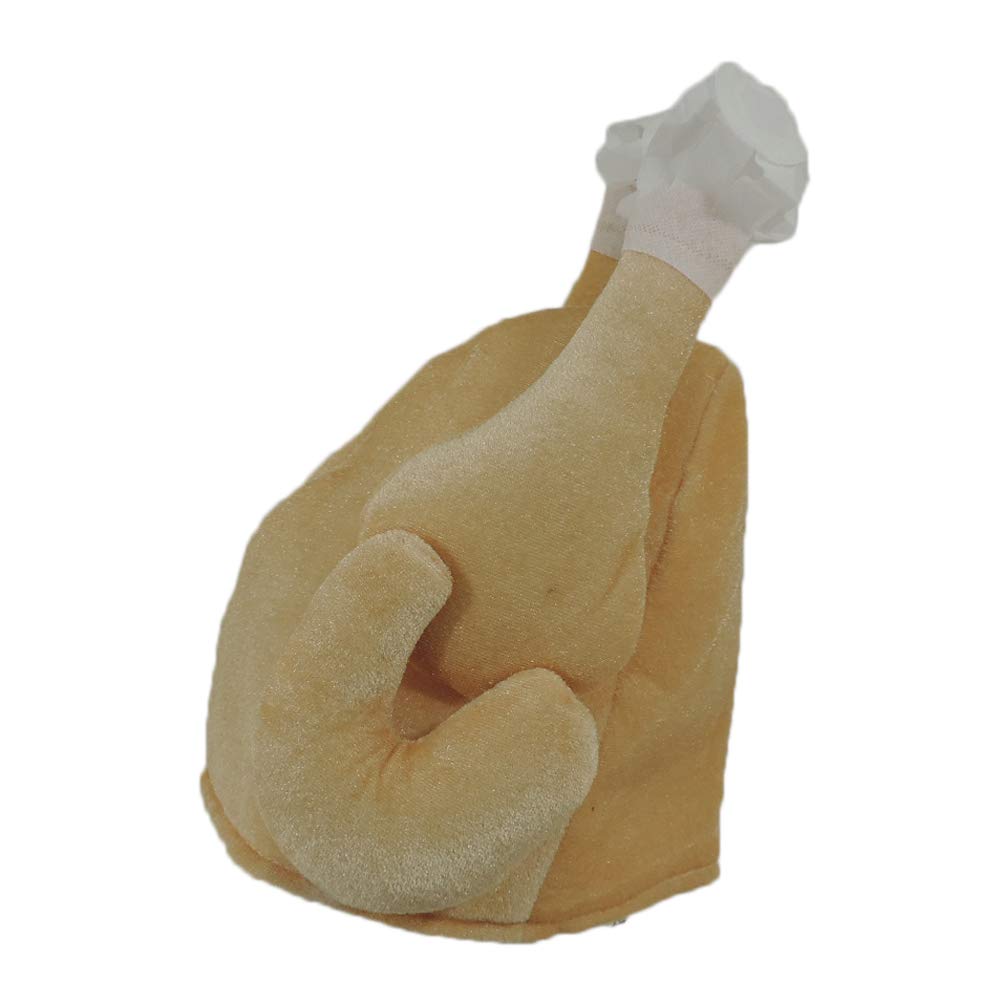 Plush Roasted Turkey Novelty Thanksgiving Hat