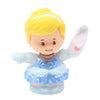 Fisher-Price Replacement Part for Collectible Little People Princess Cinderella Castle Playset FHG48 - Replacement Cinderella Figure with Blue Dress