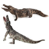 BLAPNK 2 Pcs Simulated Crocodiles Model Figure Toy, Realistic Alligator Figurines Collection Playset Science Educational Props