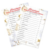 RokAPary Christmas Word Scramble Game, Christmas Holiday Party Ideas, Play Pack of 30 Cards 5”x7”. Made in USA