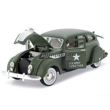 1936 Chrysler Airflow Army Green 1/32 Diecast Model Car by Signatrure Models