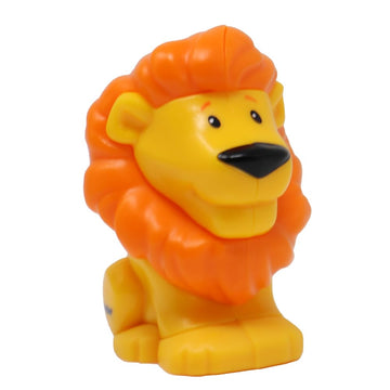 Fisher-Price Replacement Part for Collectible Little People Alphabet Fun Zoo Safari Farm Playset JGR92 - Replacement Letter L Yellow and Orange Lion