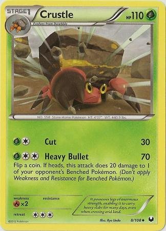 Pokemon - Crustle (8/108) - BW - Dark Explorers