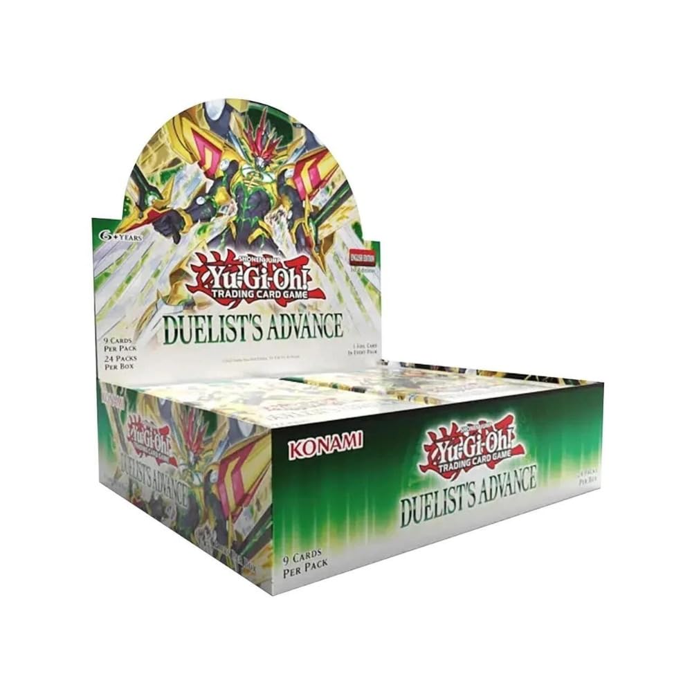 Konami Yu-Gi-Oh Duelist’s Advance 1st Edition Box - Trading Card Game Booster Set