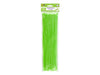 Krafty Kids Chenille Stems (40 Pack), 6mm by 12", Lime Green