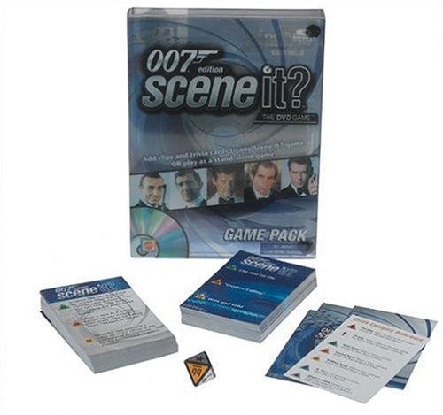Mattel Boys Ms M1-0609 Scene It? The DVD Game - James Bond Expansion Pack