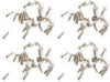 Melody Jane Dolls Houses 1/8in Mini Nails Satin Nickle Miniature Accessory PK 100