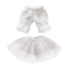 Xyrmync Ob11 Doll Clothes Shorts Lace Petticoat 1/12 BJD Doll Dress Up Accessories for Girls (White)