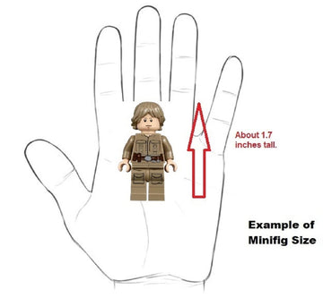 LEGO Star Wars: Luke Skywalker Pilot Minifigure with Lightsaber