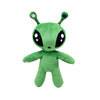 Drexasl 13.5" Green Alien Plush Toy?Ultra-Soft Stuffed Animal Doll? Cute Sci-Fi Plush Figure Pillow ? Ideal Kids' Gift for Christmas, Birthdays & Room