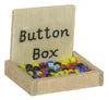 Dolls House Miniature 1:12 Sewing Room Dressmakers Shop Accessory Button Box