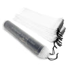 Playmat Bag for TCG - 10 Pack Waterproof Frosted White Polyethylene Storage Bags, Reusable Travel Pouch for Trading Card Game Mats, Large Portable