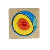 Montessori Earth Interior Panel Puzzle Early Childhood Education Geographical Aids Montessori Materials Earth Core Puzzle