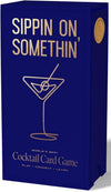 Sippin on Somethin' Cocktail Trivia & Tabletop Card Game - Trivia + General Cocktail Knowledge Blended with Questions and Social Connection - Ideal