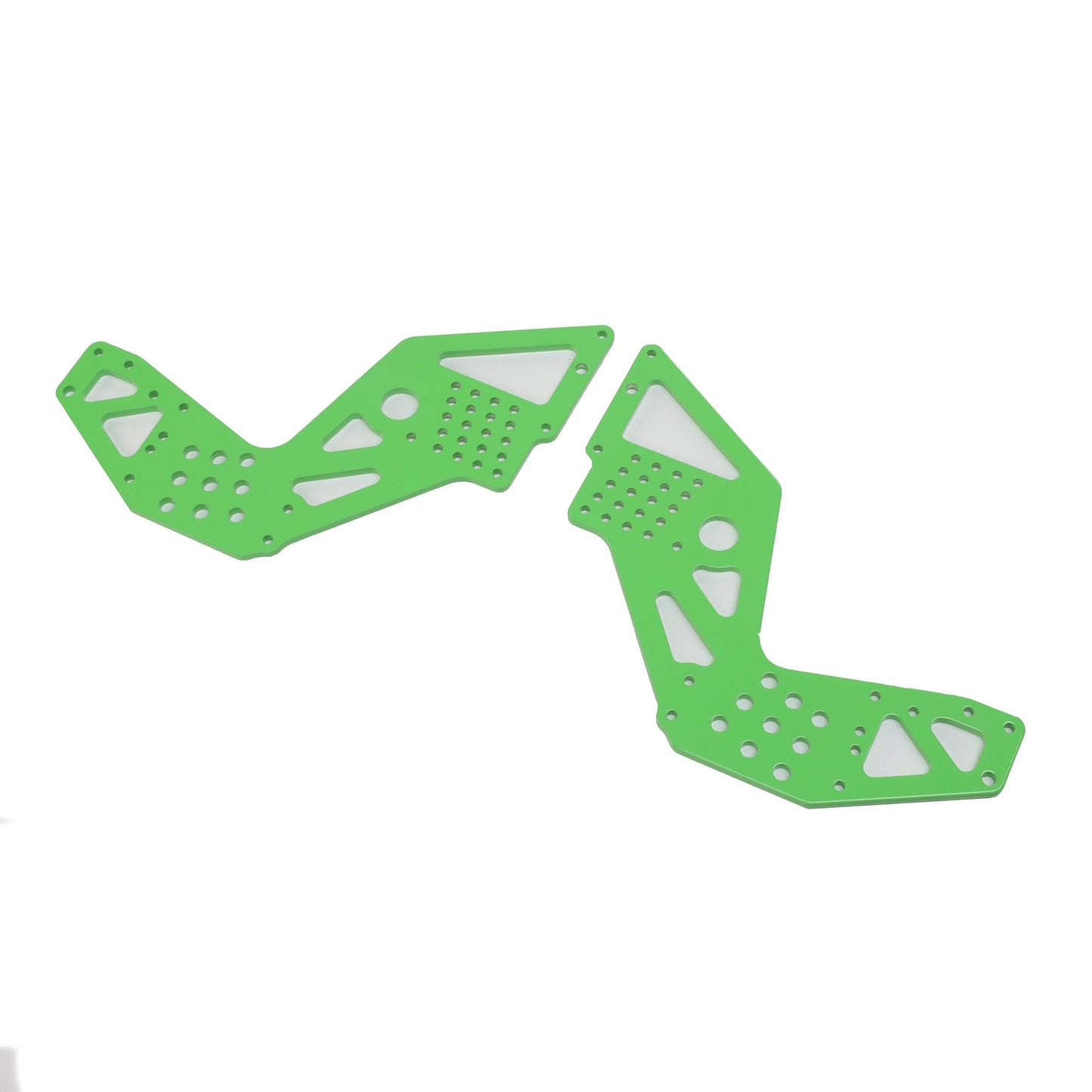 Losi Rear Chassis Plate Green 2 LMT Mega KS LOS241060 Elec Car/Truck Replacement Parts