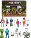 Mattel Minecraft Ultimate Movie Pack with 8 Action Figures & 8 Accessories Including 4-inch Steve & Creeper, Collectible Toy Set