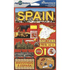 Reminisce JST-063 Jet Setters 3-Dimensional Die-Cut Sticker, Spain