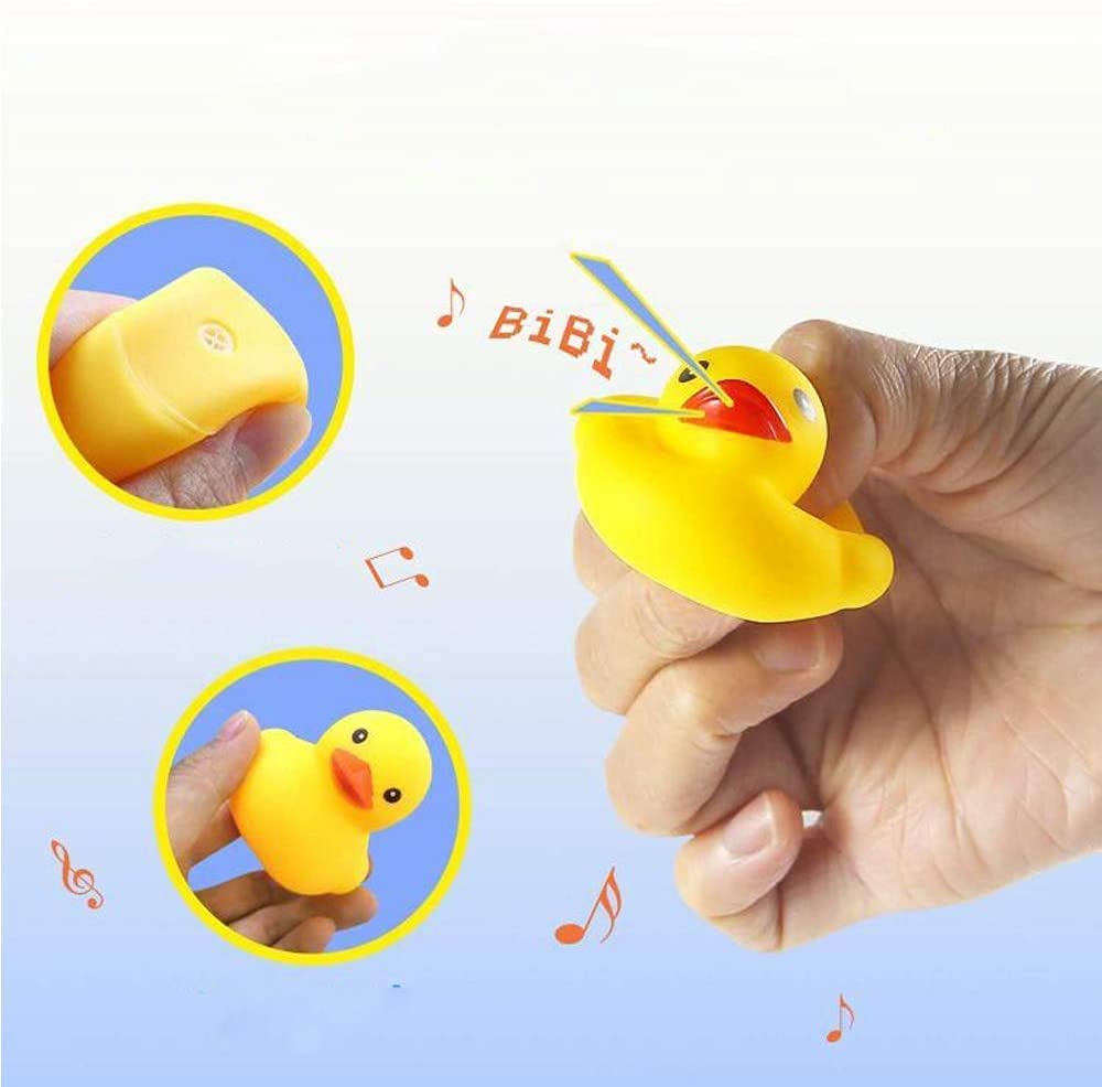 umbresen Yellow Rubber Ducks Preschool Bath Toys Bathtub Duckies Gift for Baby Shower Infants Toddlers Car Pool Float Halloween Adults Party Favors