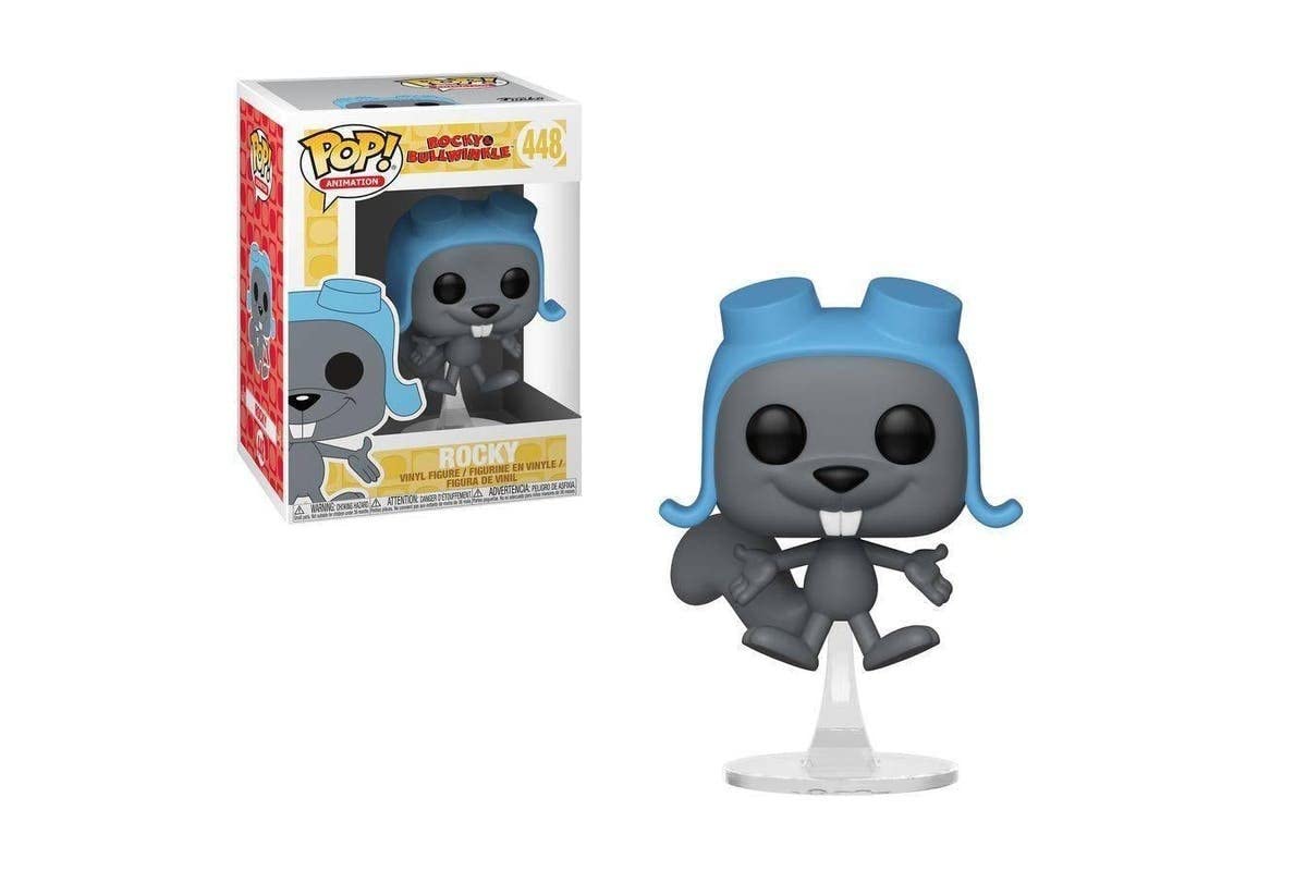 Funko Pop Animation: Rocky & Bullwinkle - Flying Rocky Collectible Figure, Multicolor
