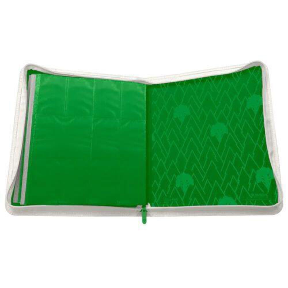 Ultra PRO - Mana 8 12-Pocket Zip PRO-Binder - Forest for Magic: The Gathering, Holds & Protects 480 Standard Sized Cards, Collector's Edition Durable
