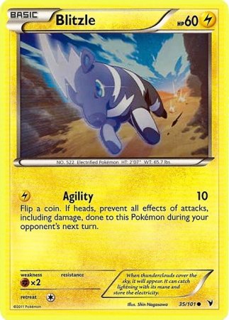 Pokemon - Blitzle (35) - BW - Noble Victories - Reverse Holo
