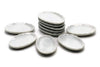 10 White Cearmic Plate Dish Bowl Dollhouse Miniatures Food Kitchen No 1 by Cool Price