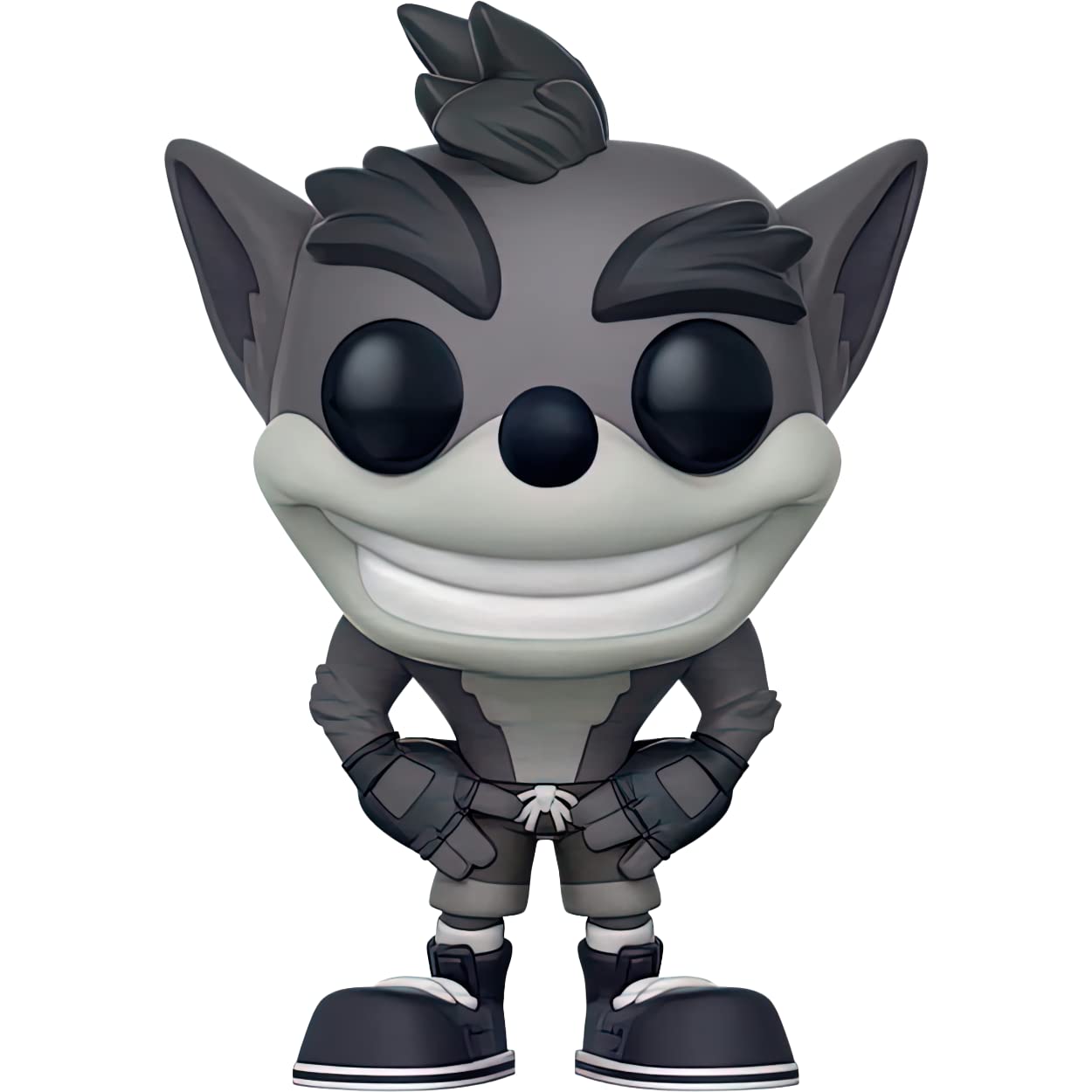 Funko C r a s h Bandicoot (Chase): P o p ! Games Vinyl Figurine Bundle with 1 Compatible 'ToysDiva' Graphic Protector (273-25653 - B/A)