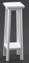 Handley House Dollhouse Miniature Tall Fern Stand (White)
