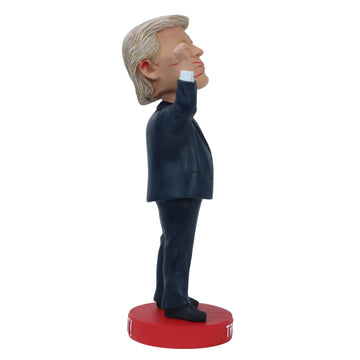 Diamond In The Rough Trump Bobblehead - 8 Inch Trump Keep Fighting Fist Pump Bobblehead Merchandise | Trump Bobble Head 2024 | Funny Trump Gifts for