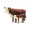 Little Buster Toys Hereford Cow and Calf Pair - 1/16th Scale