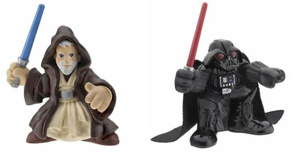 Star Wars Year 2005 Galactic Heroes Series 2-1/2 Inch Tall Mini Action Figure...