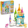 LEGO Creator 3 in 1 Unicorn Castle Building Toy for Kids - Unicorn Toy Trio for Girls & Boys, Ages 8+ - Build 3 Pretend Play Toys with 1 Set
