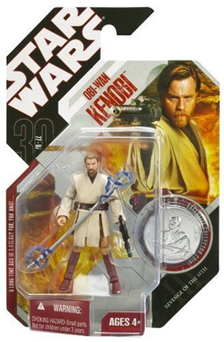 STAR WARS 3.75" BSC FIG Obi-Wan Kenobi with General Grievous Blaster