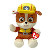 Ty - Paw Patrol Collection, Rubble, All the Heroes of the Puppy Squad in Floppy Version, Soft Plush to Collect, Gift Idea for Young and Old - 20 cm