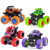 Monster Truck Toys - Friction Powered Toy Cars Push and Go Truck Toys for Toddlers Kids Age 2-4 3-5 4-7 Best Christmas Birthday Party Children's Day