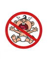 10 No Cry Babies Stickers, No Whiners, No Crybabies!